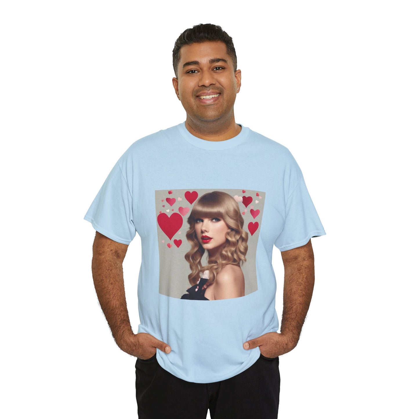Taylor Swift T Shirt with Hearts