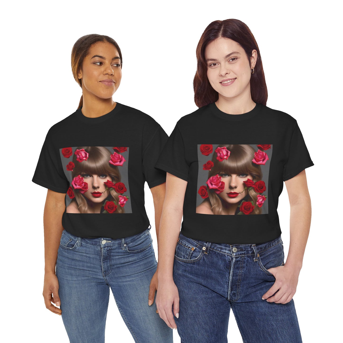 Taylor Swift T Shirt with Hearts