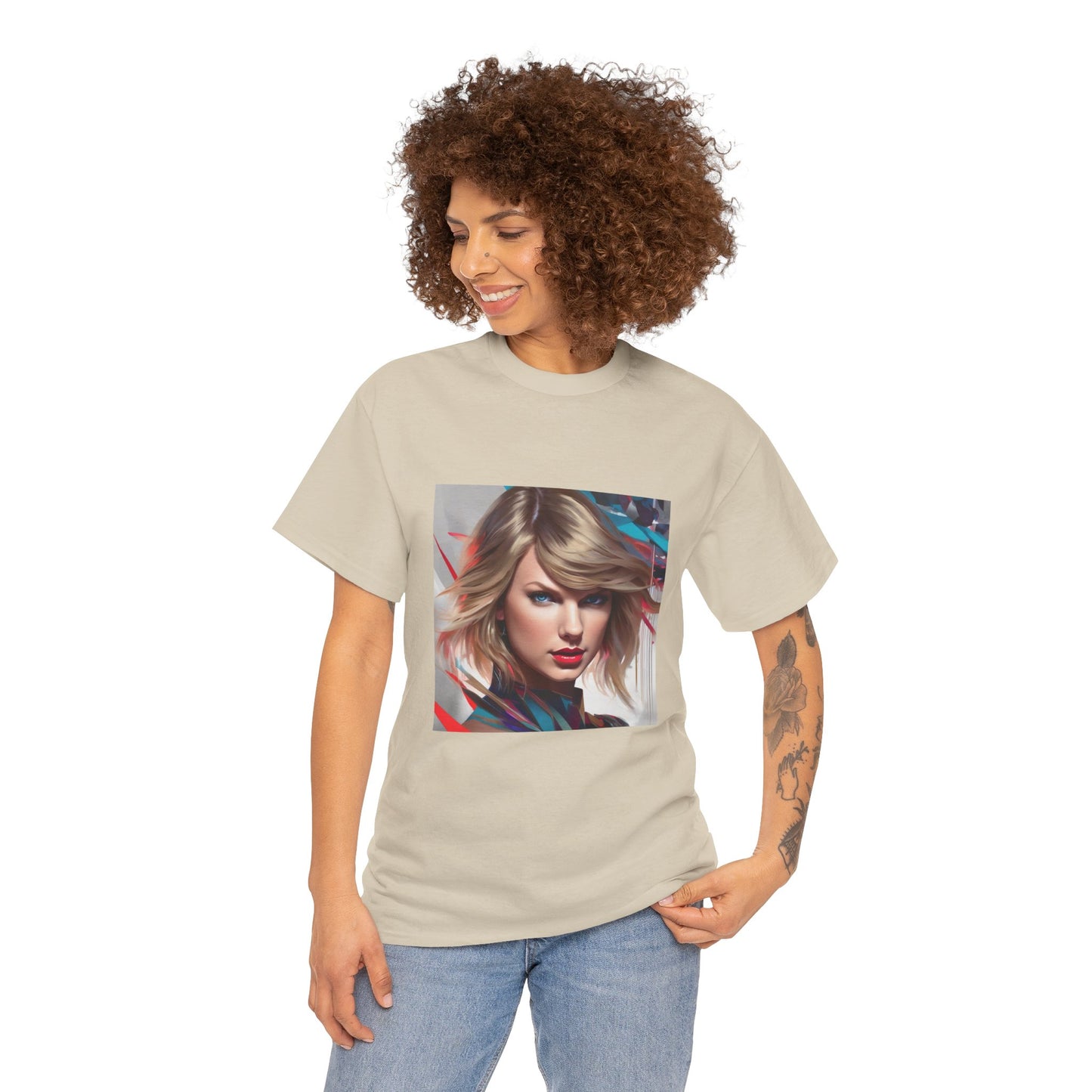 Taylor Swift T Shirt with Hearts