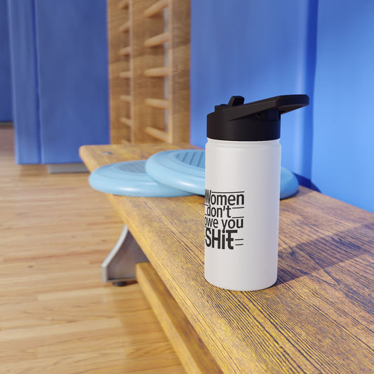 Women Stainless Steel Water Bottle, Standard Lid