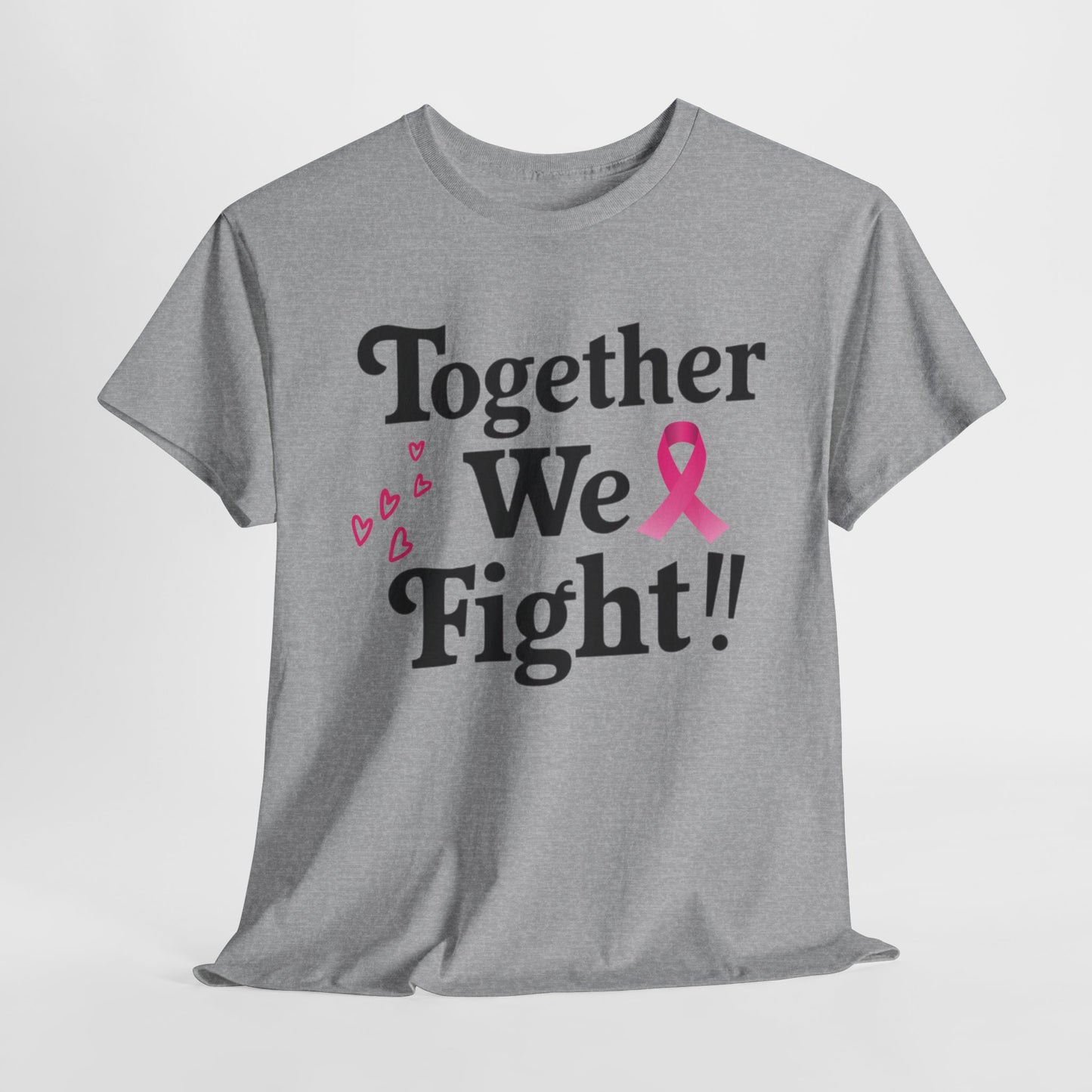 Together We Fight Unisex Heavy Cotton Tee