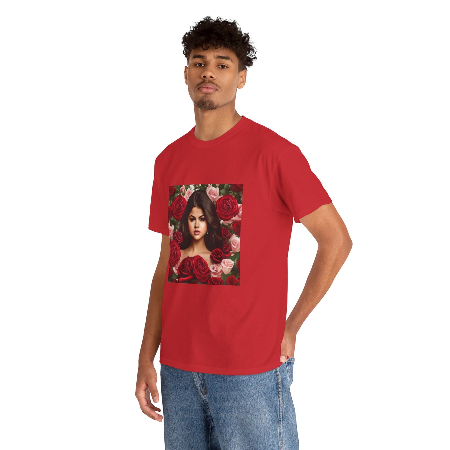 Selena Gomez T Shirt with Hearts