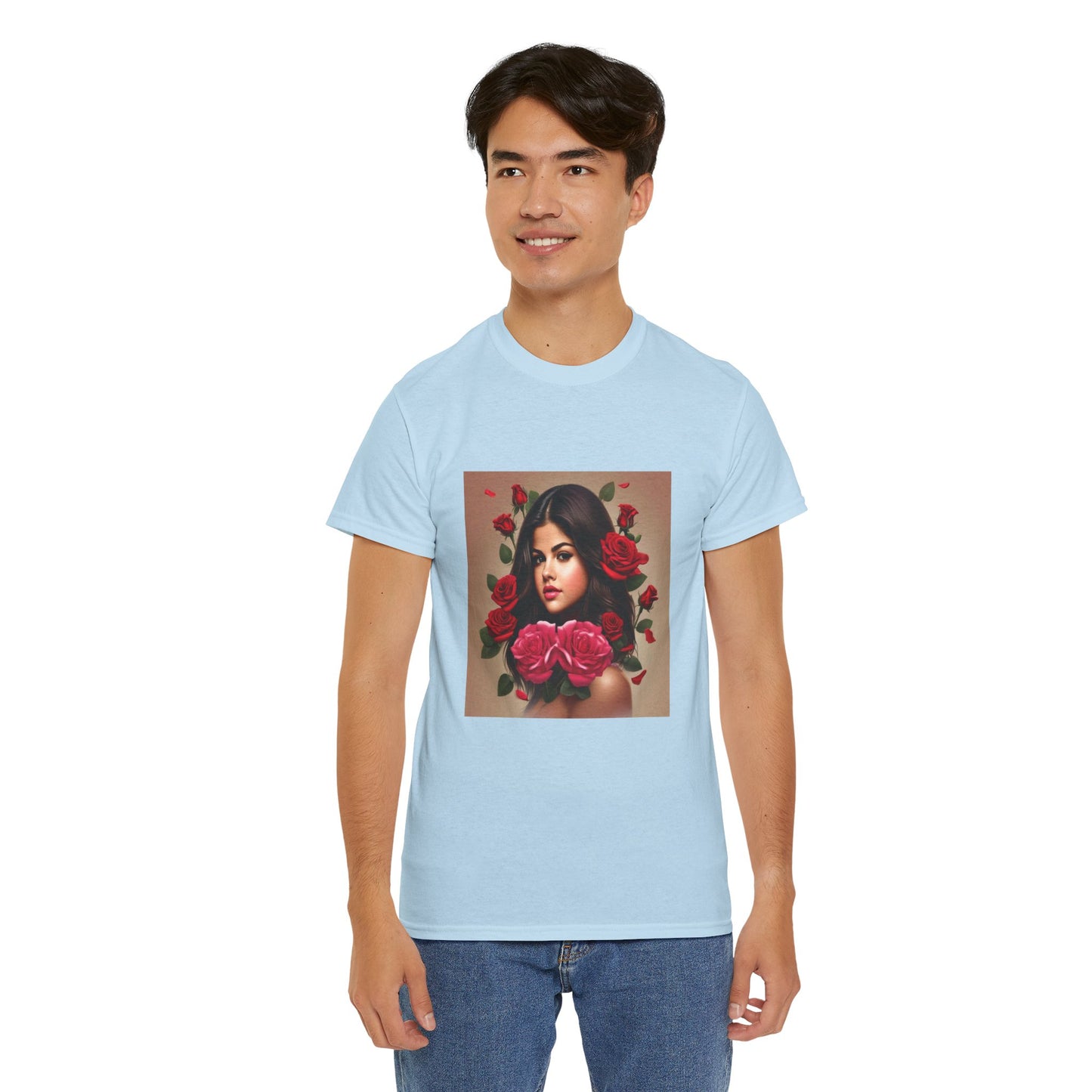 Selena Gomez T Shirt with Hearts