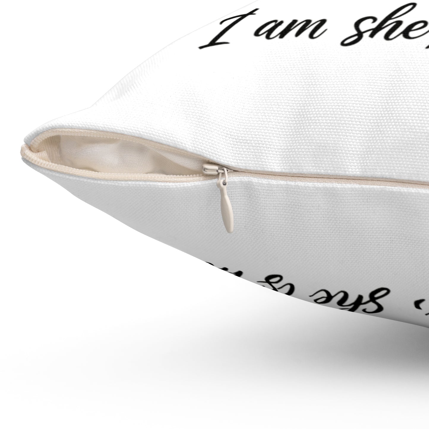 You Are Spun Polyester Square Pillow