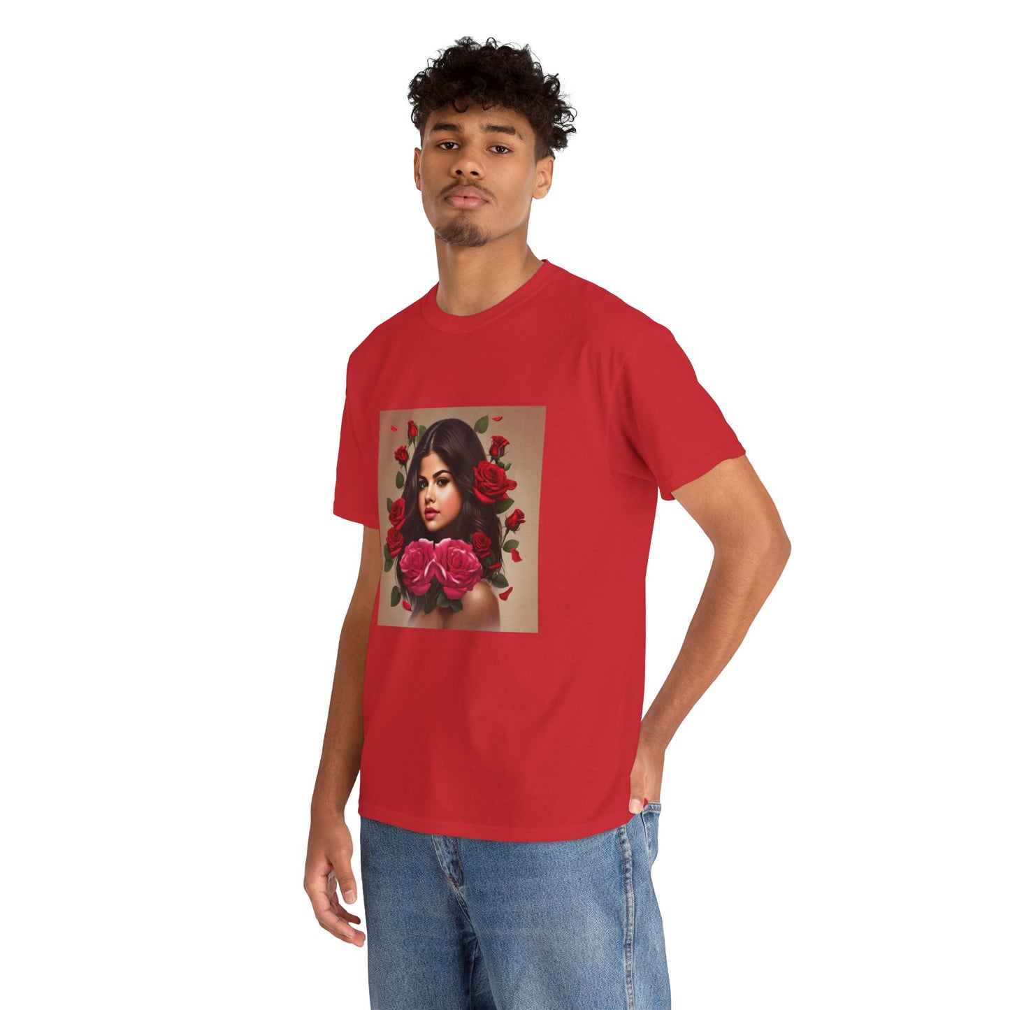 Selena Gomez T Shirt with Hearts