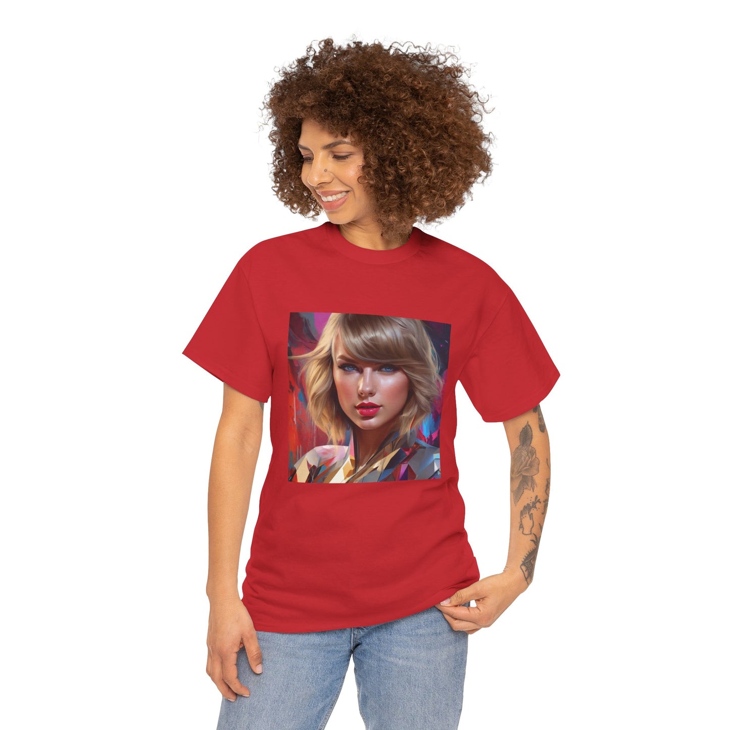 Taylor Swift T Shirt with Hearts
