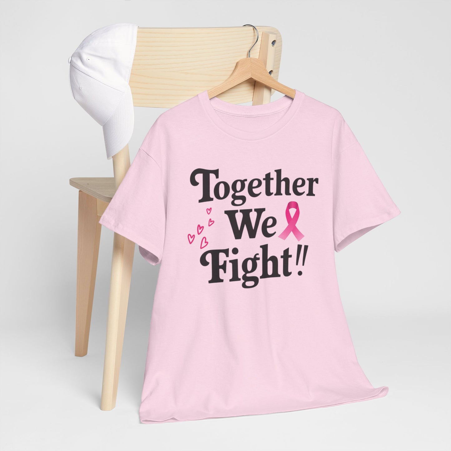 Together We Fight Unisex Heavy Cotton Tee