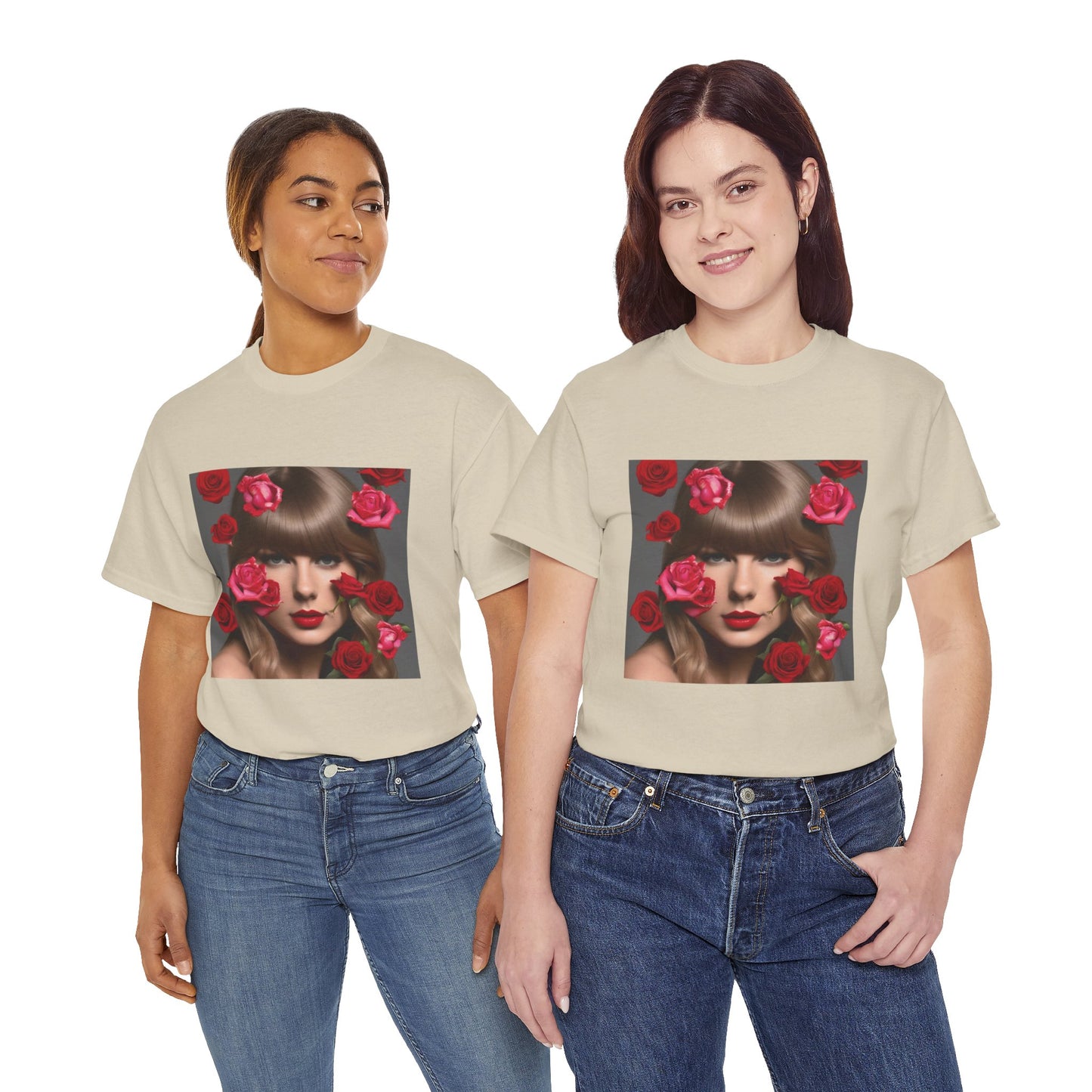 Taylor Swift T Shirt with Hearts