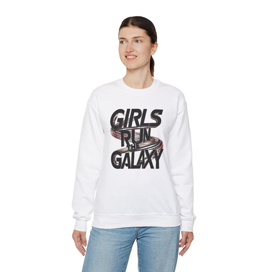 Girls Run The Galaxy Unisex Heavy Blend™ Crewneck Sweatshirt