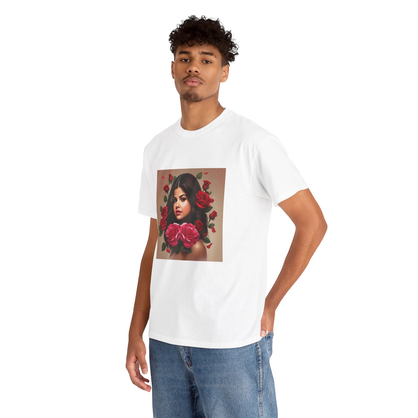 Selena Gomez T Shirt with Hearts