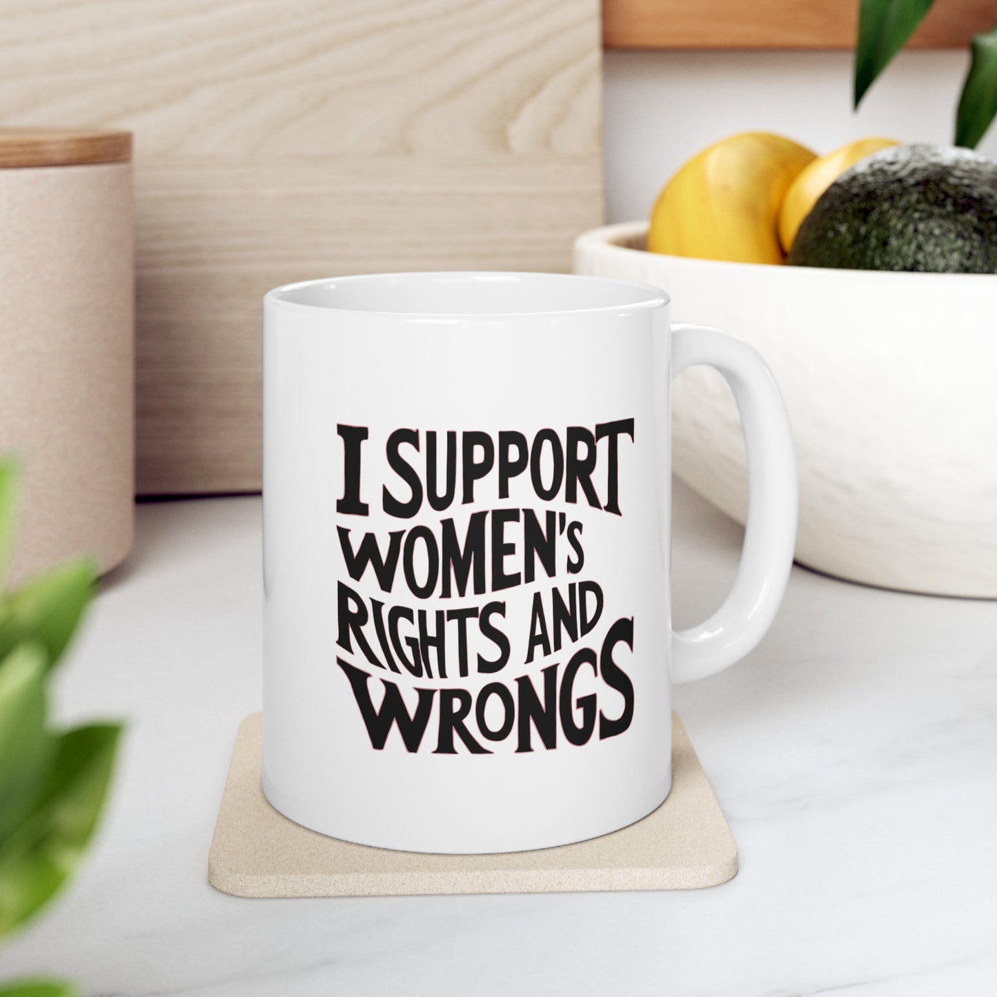 I Support Women's Ceramic Mug, (11oz, 15oz)