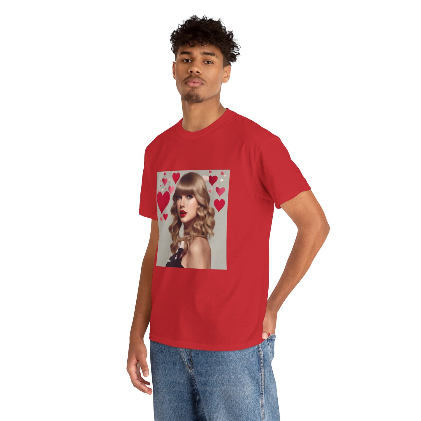 Taylor Swift T Shirt with Hearts