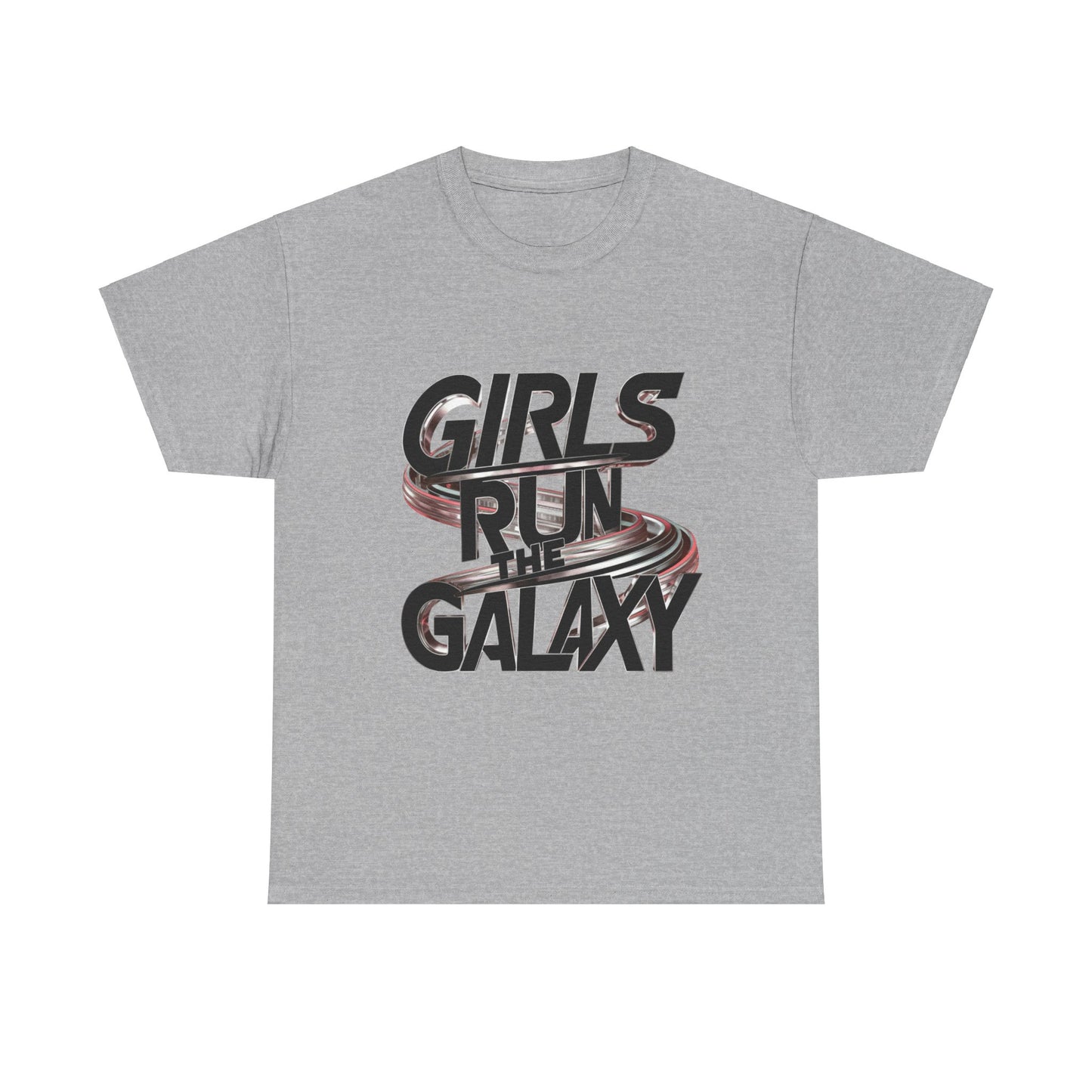 Girl Run The Galaxy T Shirt with Hearts