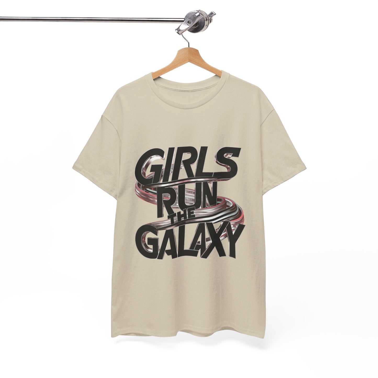 Girl Run The Galaxy T Shirt with Hearts