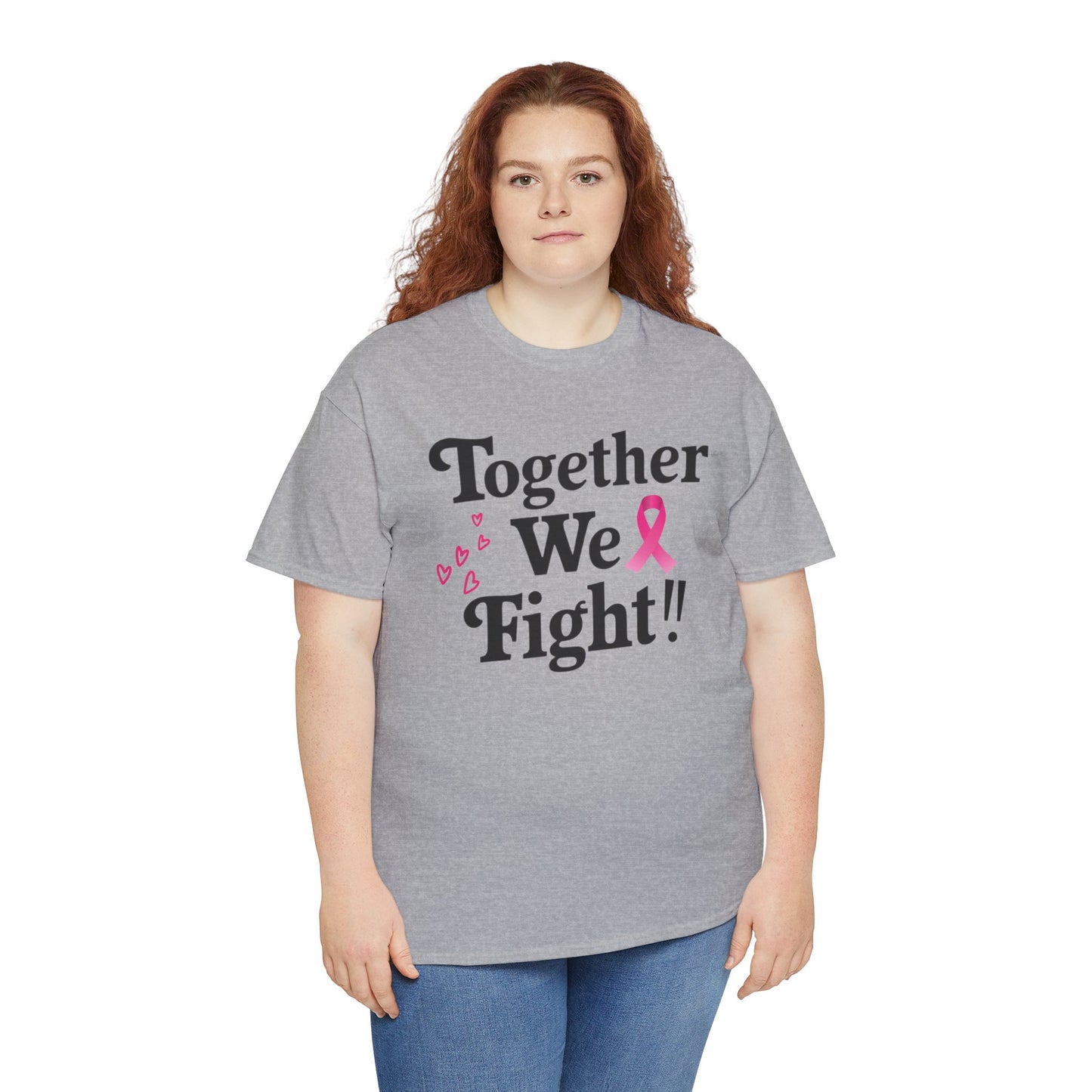 Together We Fight Unisex Heavy Cotton Tee