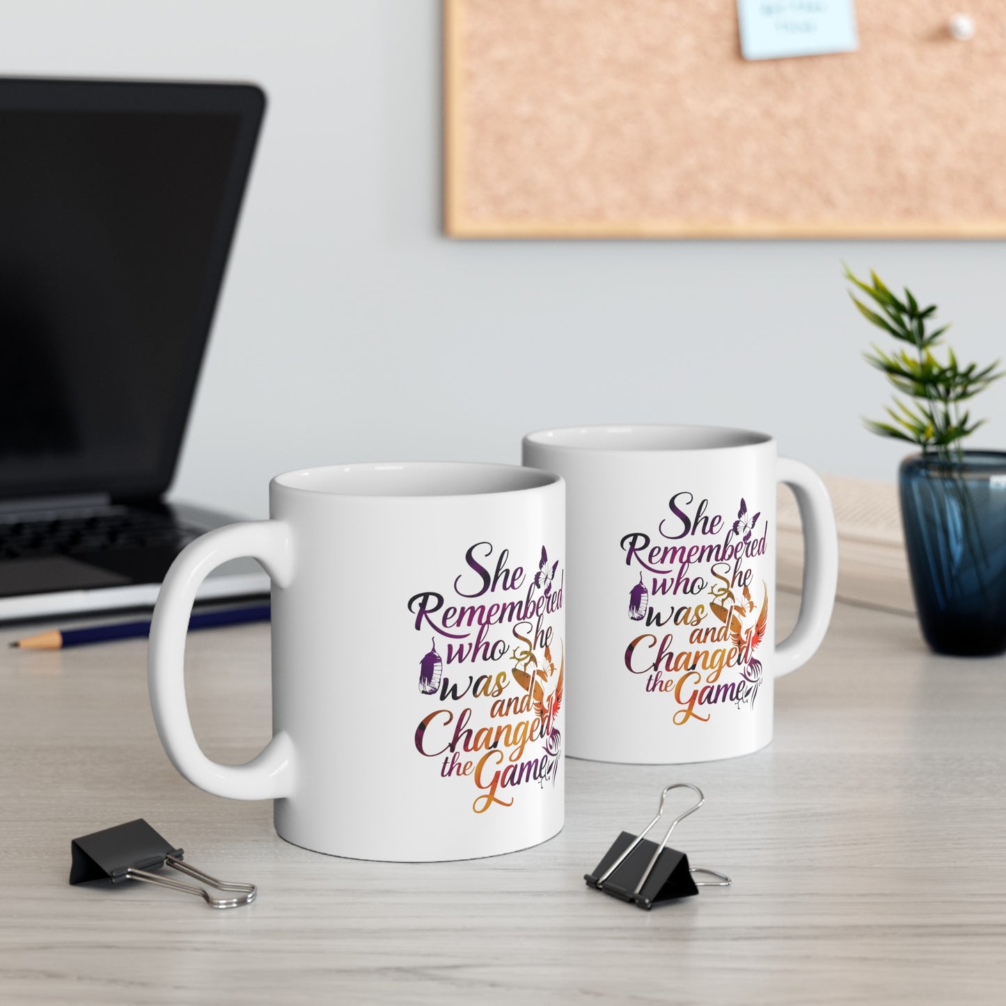 She Remembered Printed Ceramic Mug, (11oz, 15oz)