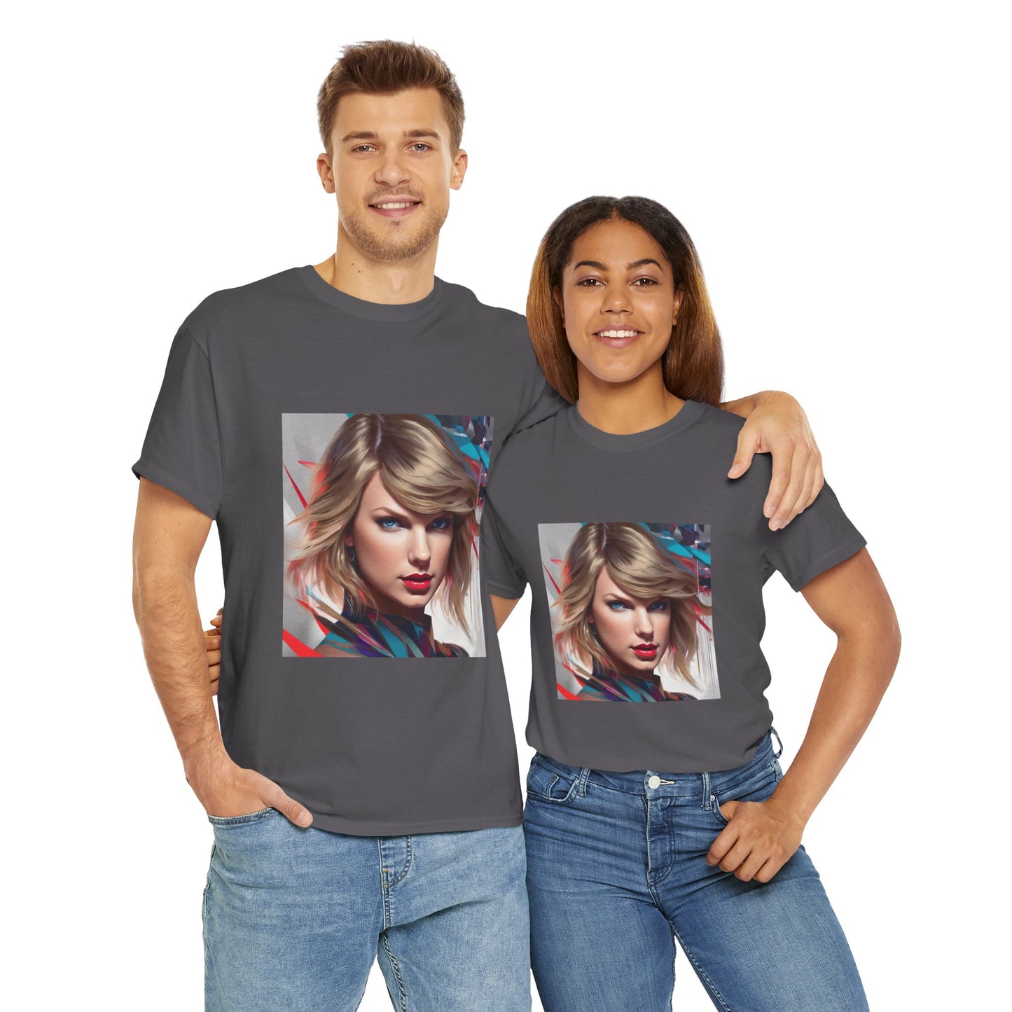 Taylor Swift T Shirt with Hearts