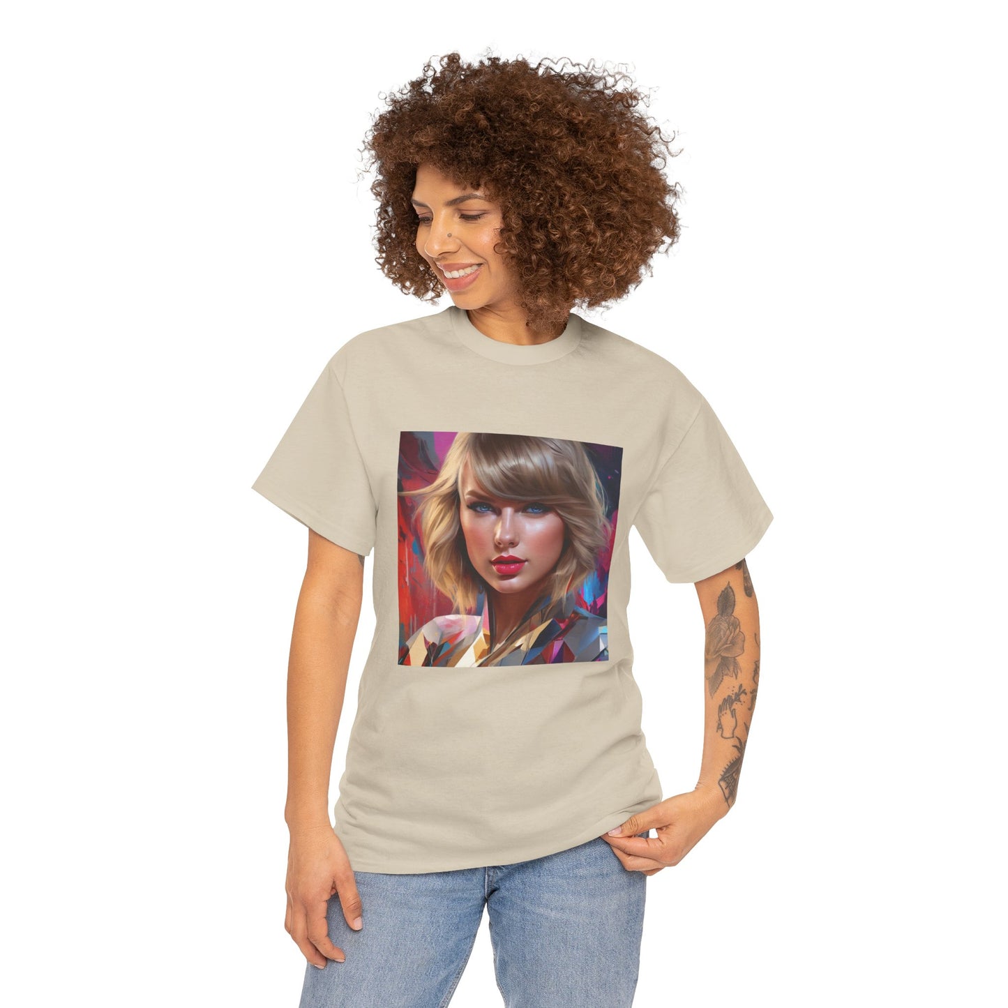 Taylor Swift T Shirt with Hearts