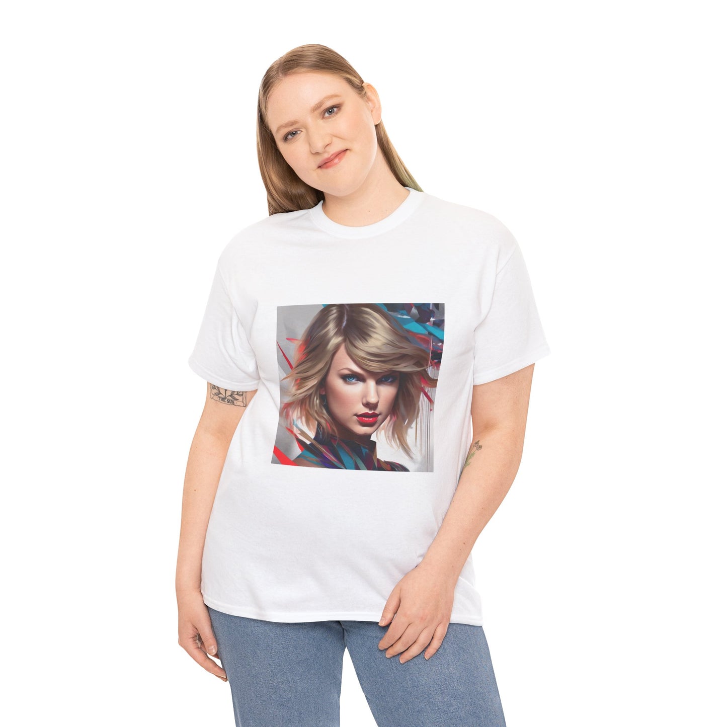 Taylor Swift T Shirt with Hearts