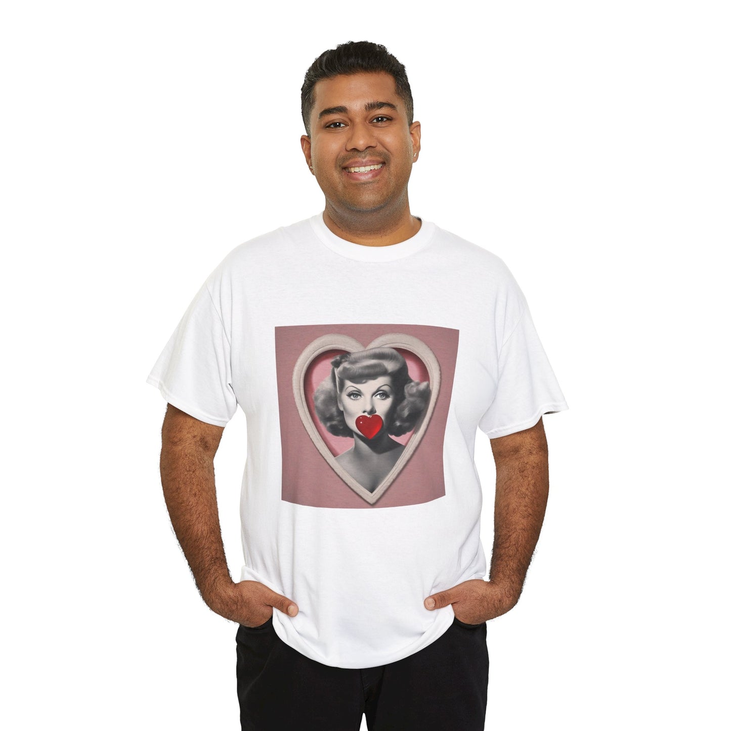 Miley Cyrus T Shirt with Hearts