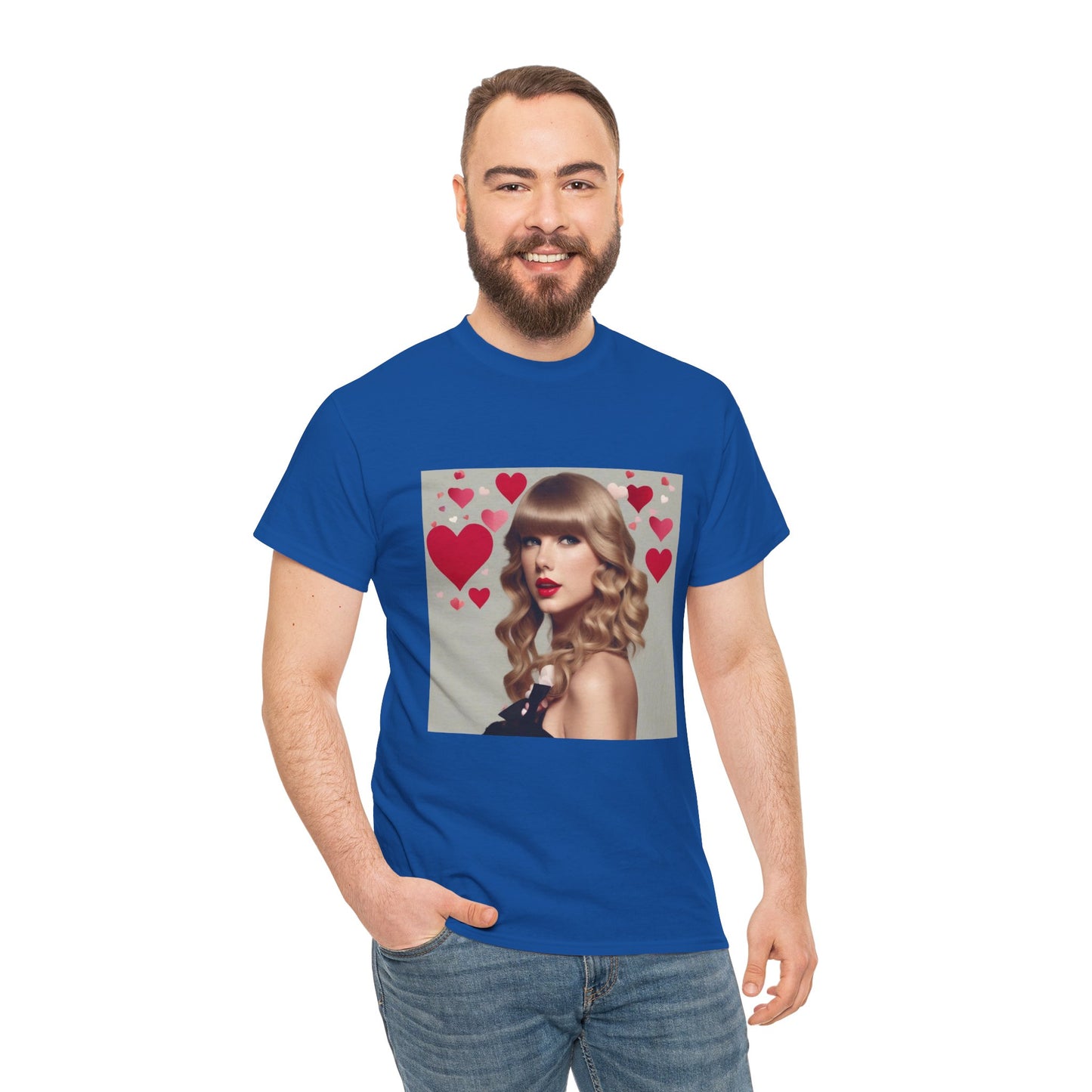 Taylor Swift T Shirt with Hearts