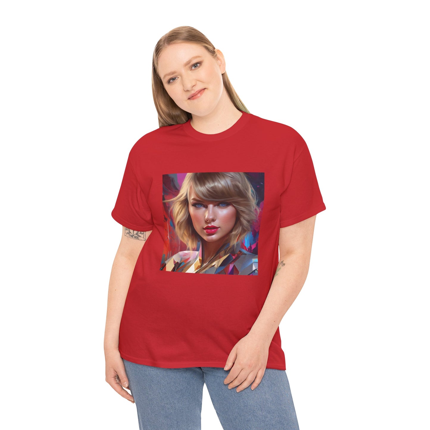 Taylor Swift T Shirt with Hearts