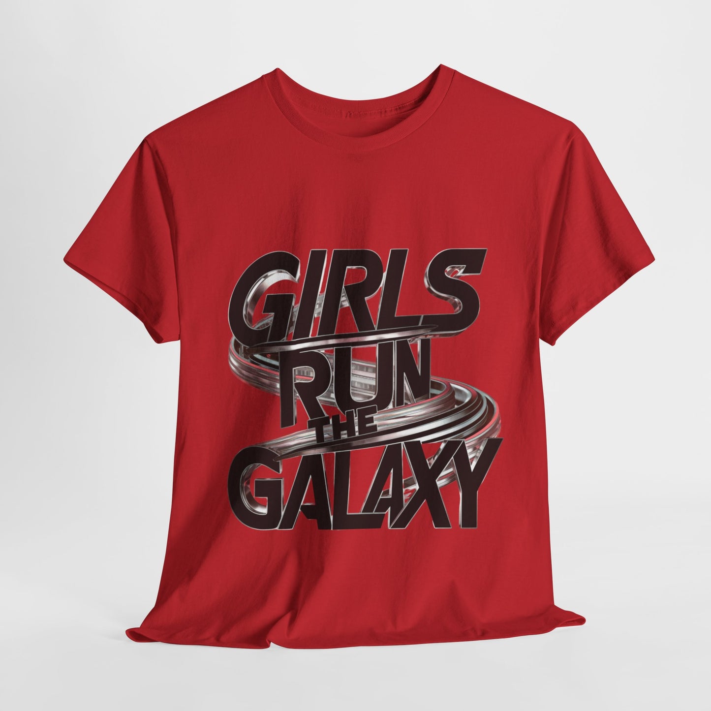 Girl Run The Galaxy T Shirt with Hearts