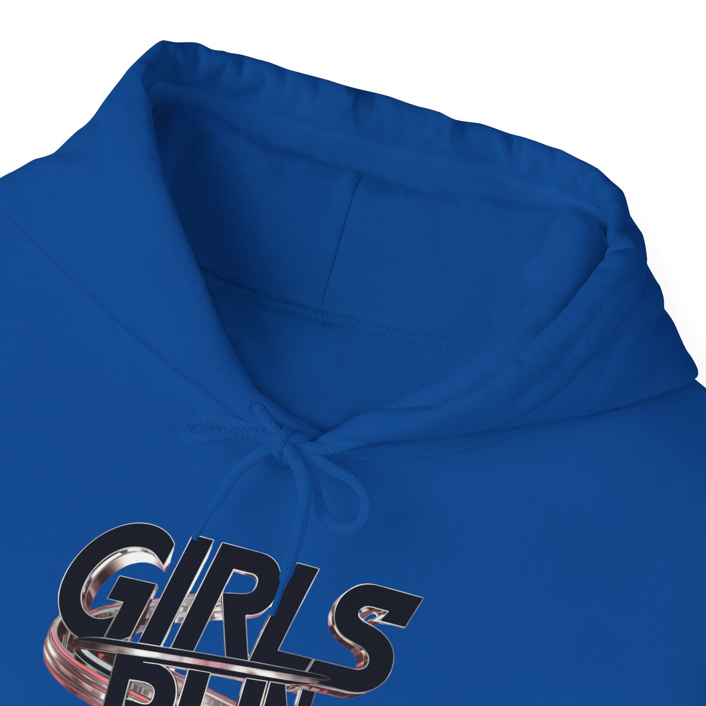 Girls Run Printed Unisex Heavy Blend™ Hooded Sweatshirt
