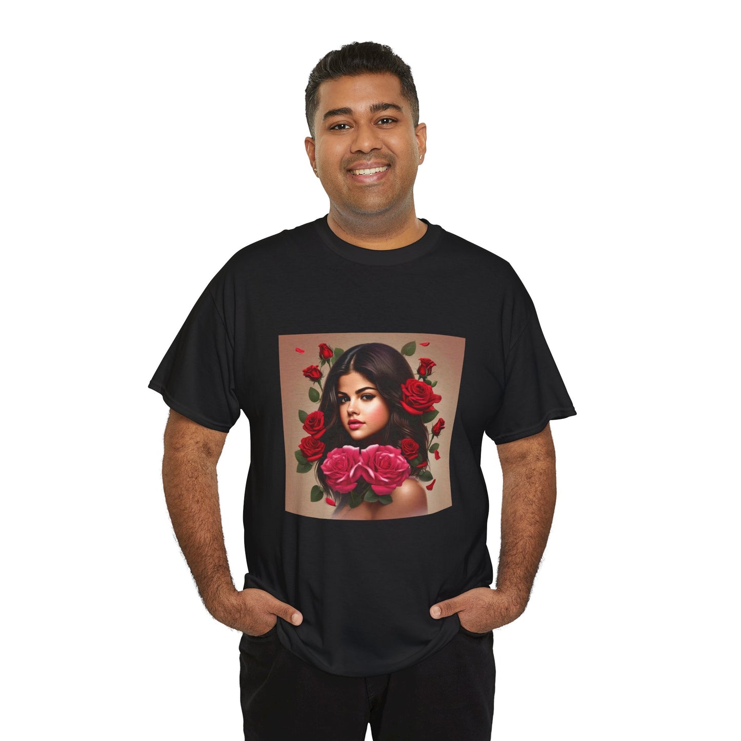 Selena Gomez T Shirt with Hearts