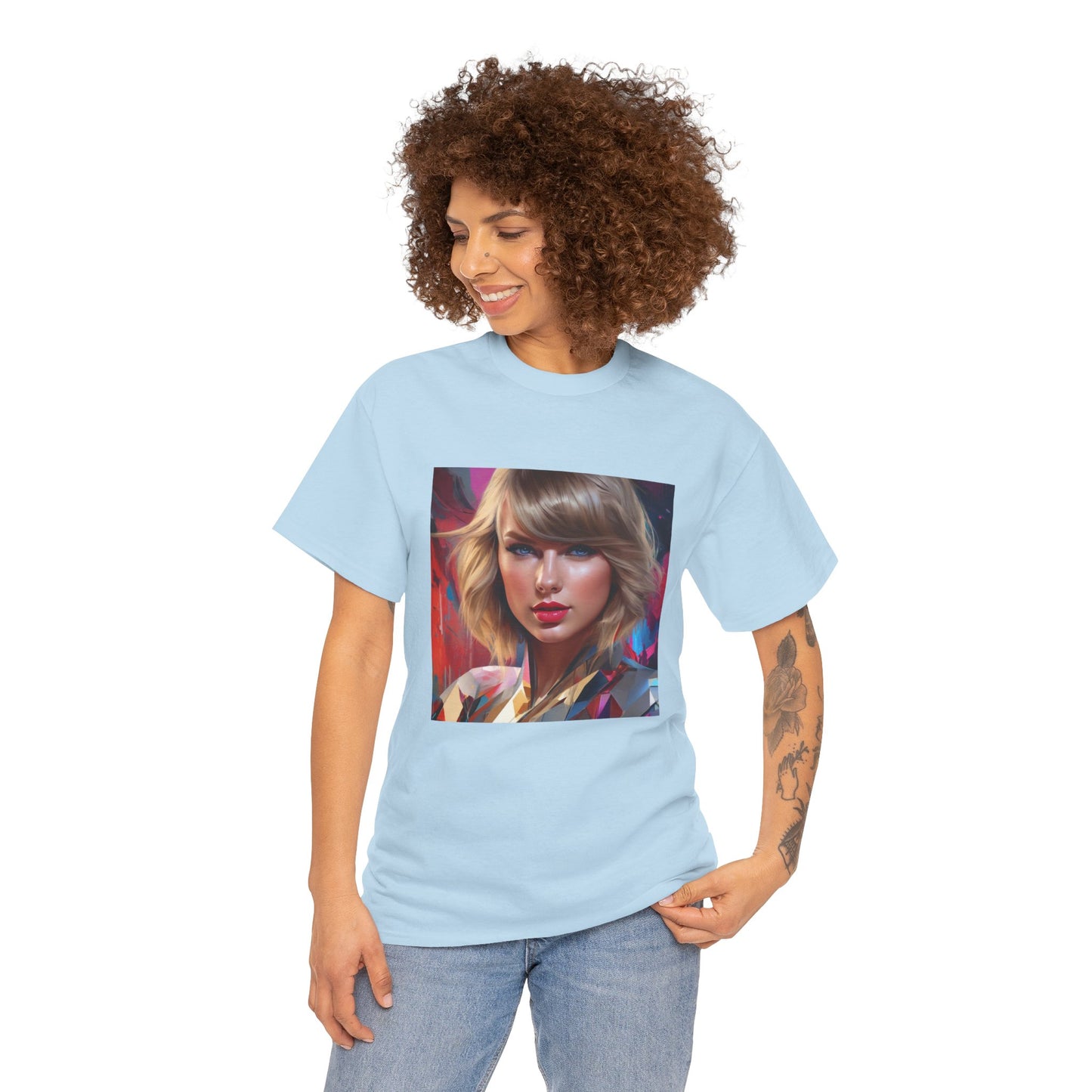 Taylor Swift T Shirt with Hearts