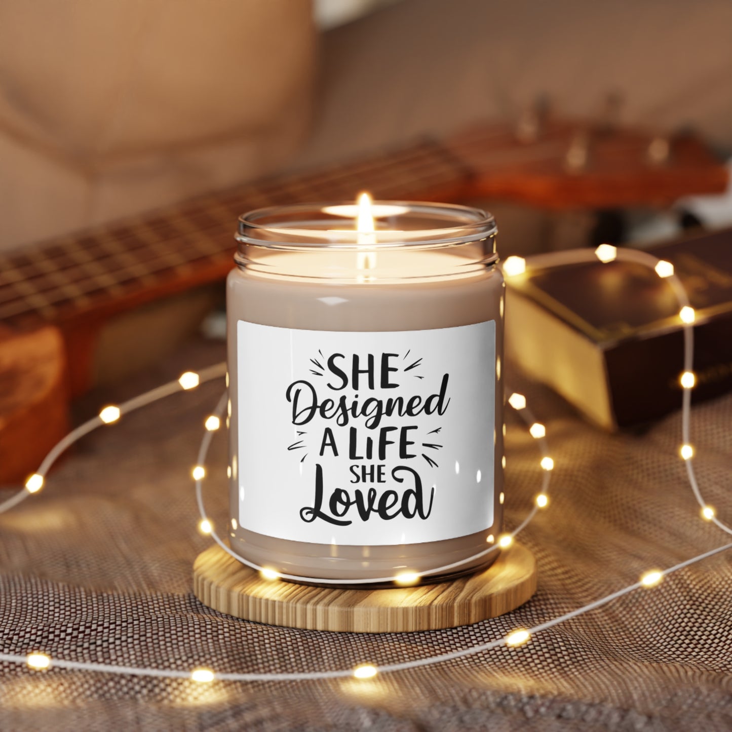 She Designed A Life She Loved Scented Soy Candle, 9oz