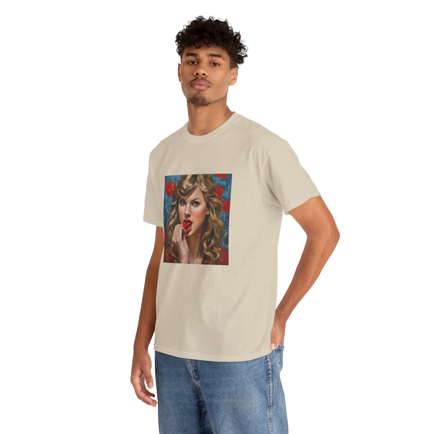 Taylor Swift T Shirt with Hearts