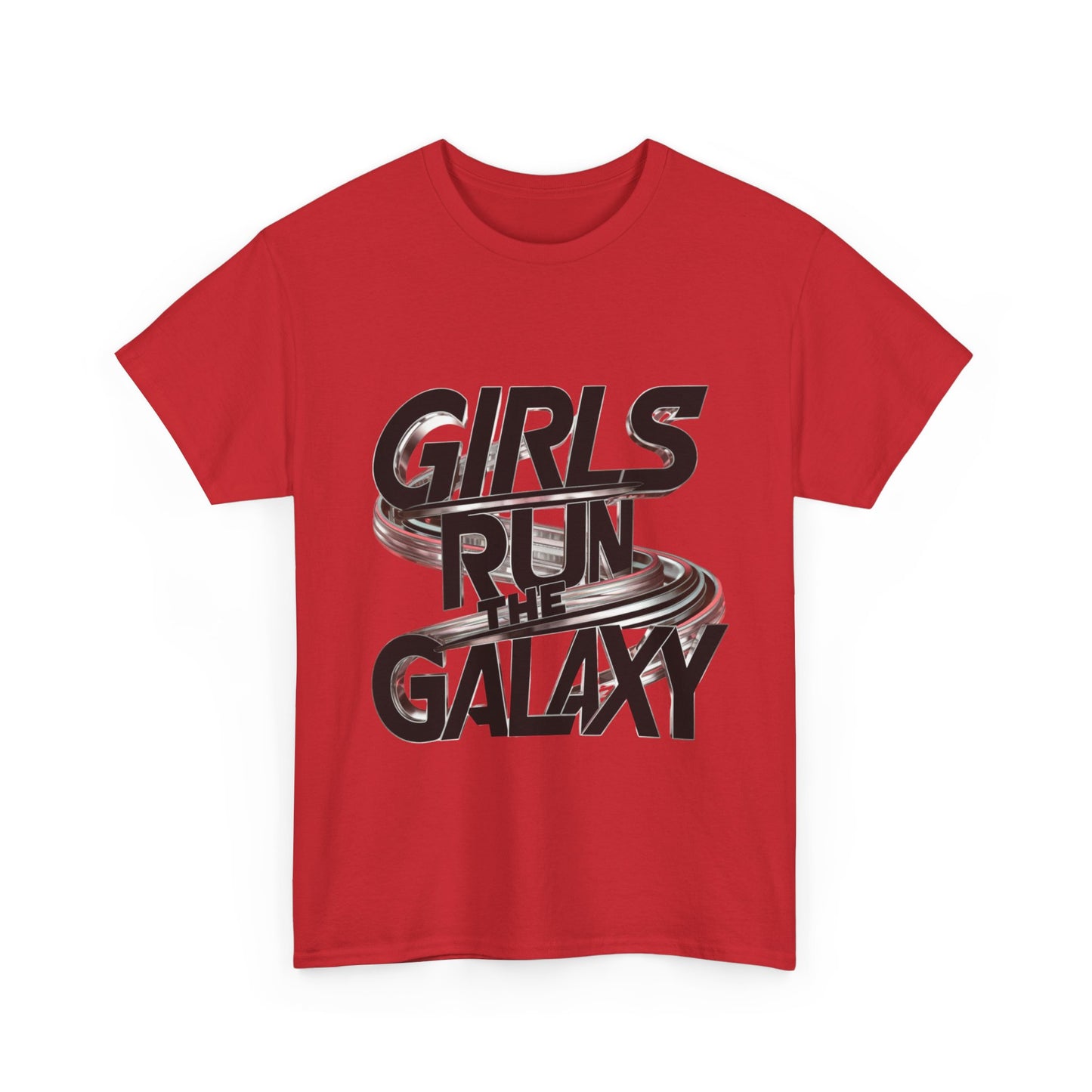 Girl Run The Galaxy T Shirt with Hearts