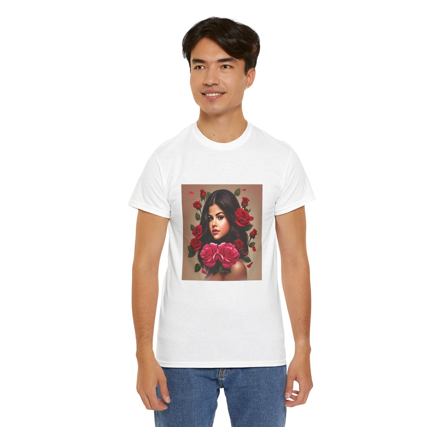 Selena Gomez T Shirt with Hearts