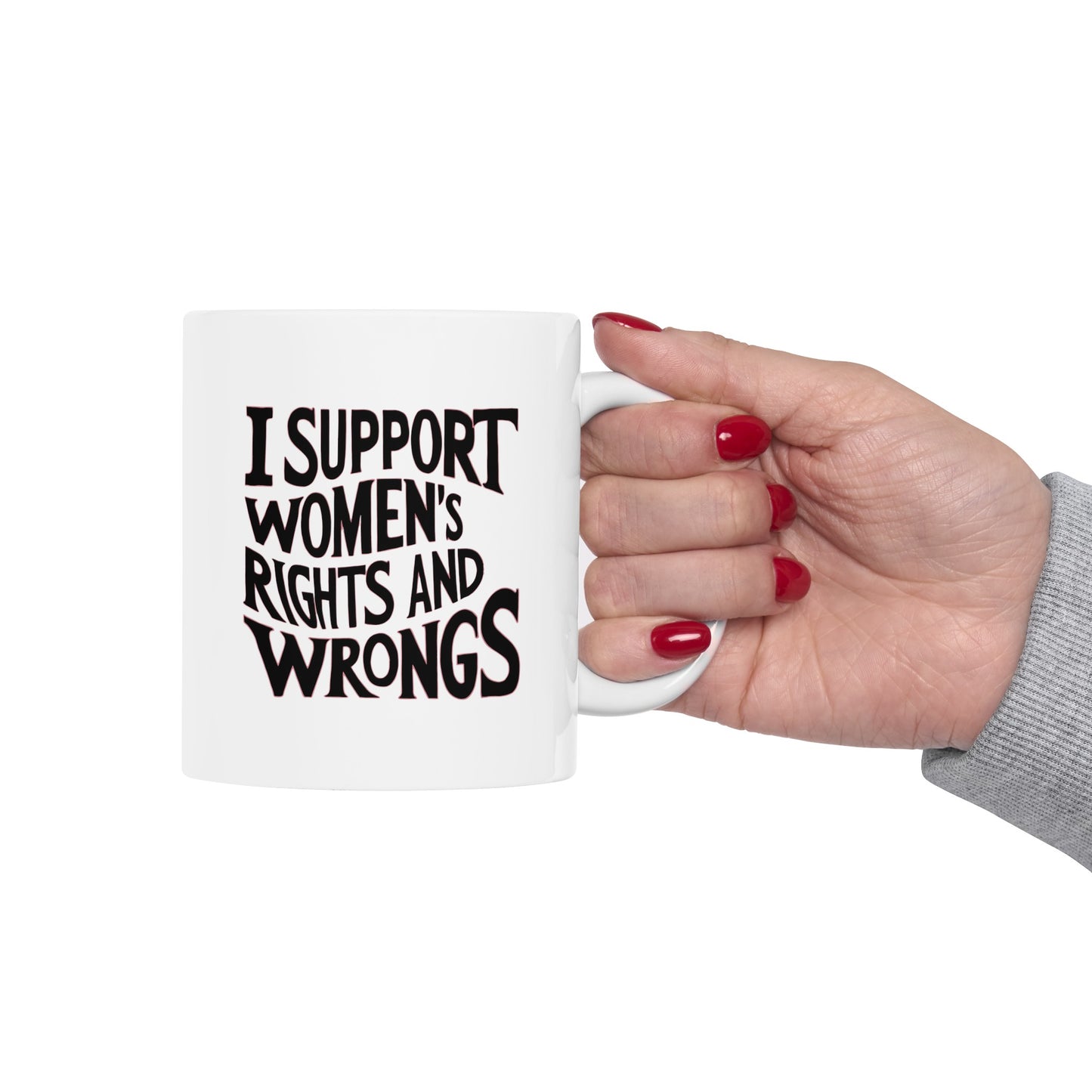 I Support Women's Ceramic Mug, (11oz, 15oz)