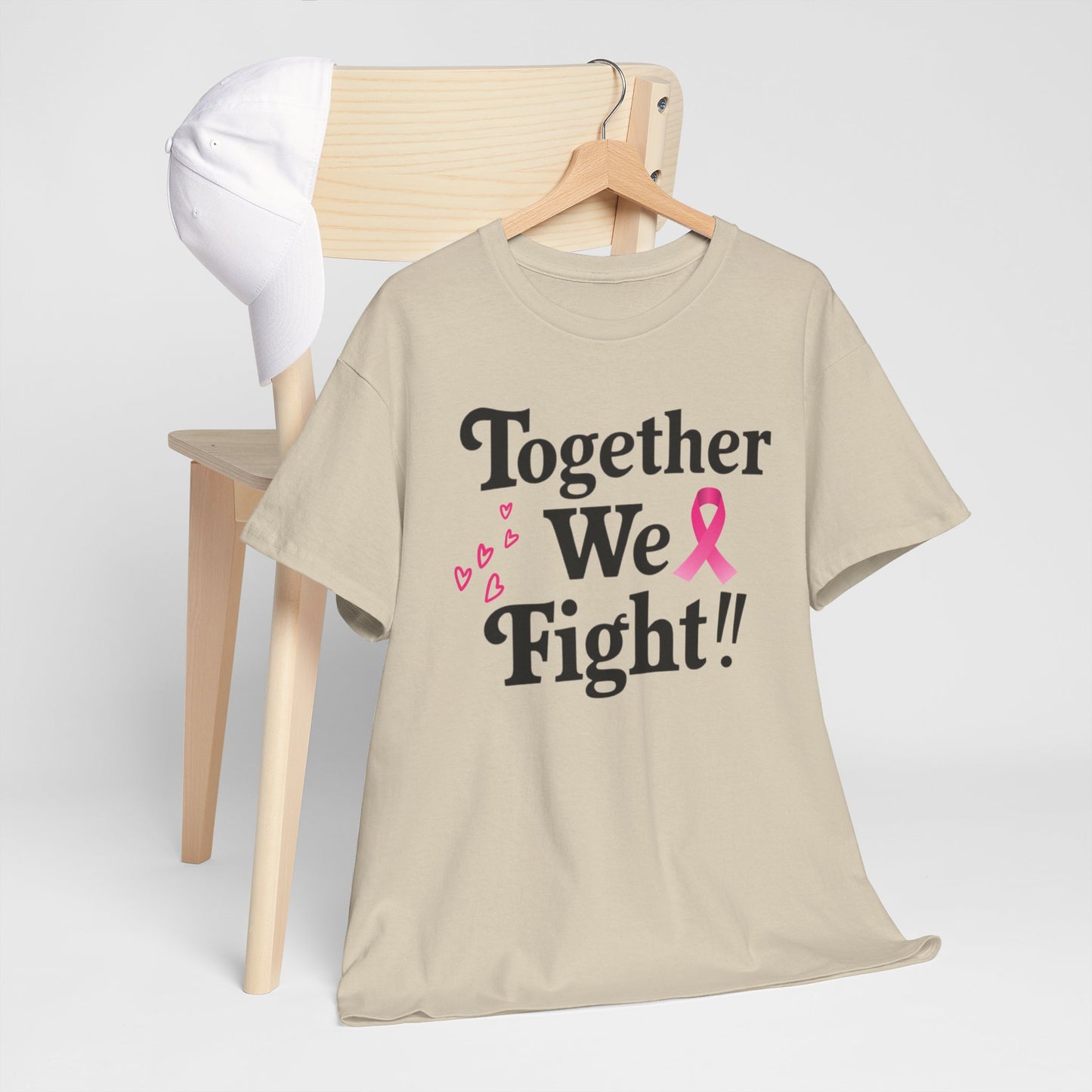 Together We Fight Unisex Heavy Cotton Tee