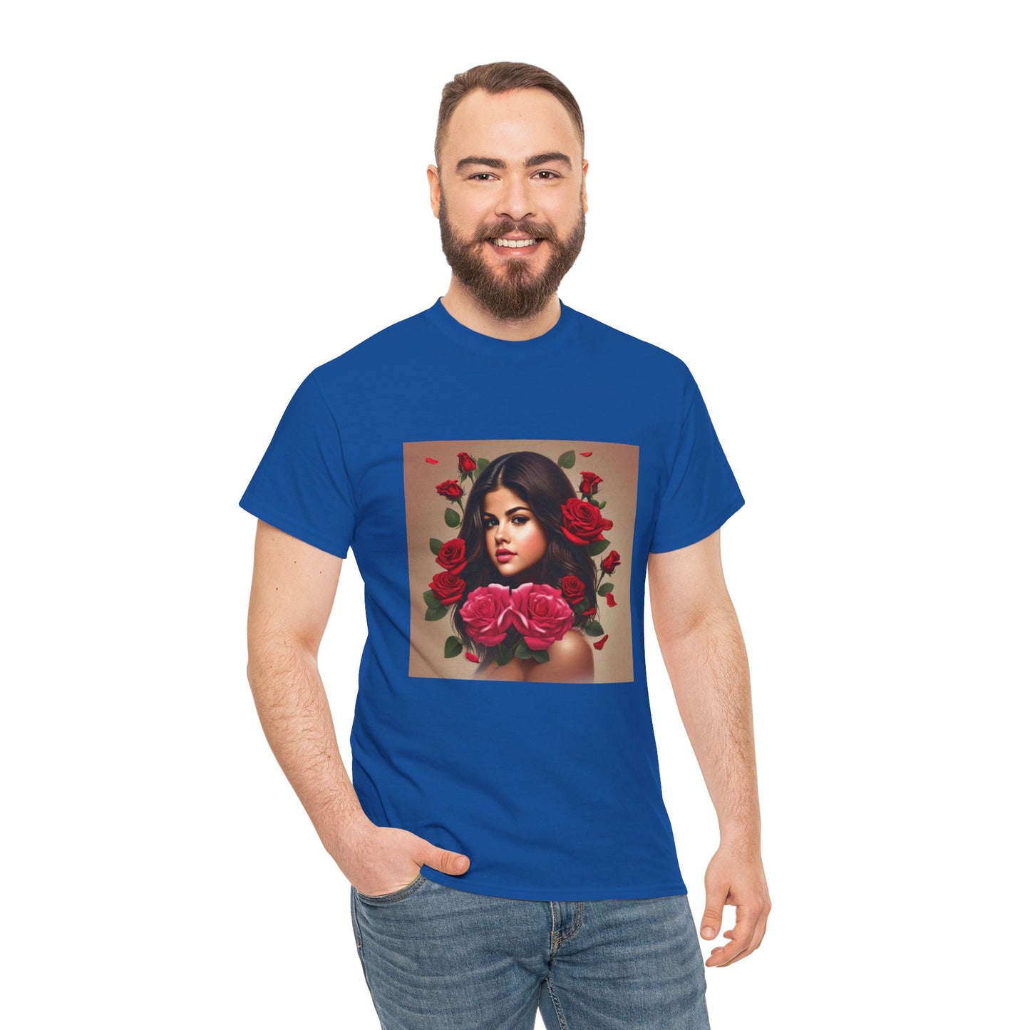 Selena Gomez T Shirt with Hearts