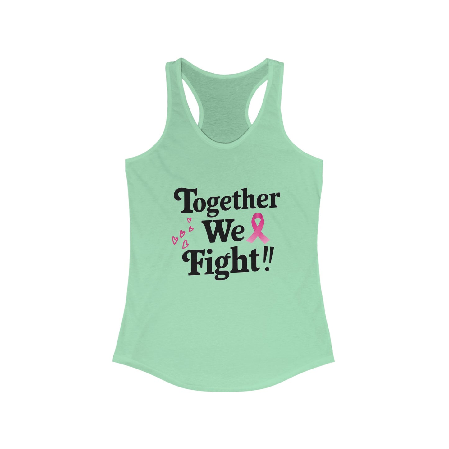 Together We Fight Women's Ideal Racerback Tank