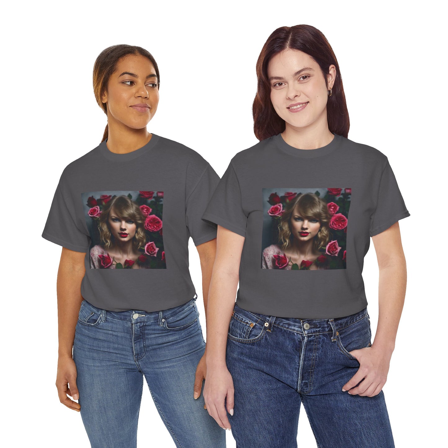 Taylor Swift T Shirt with Hearts