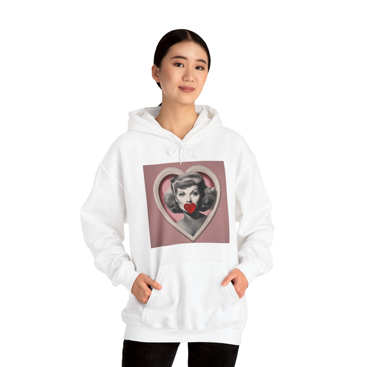 Miley Cyrus Printed Unisex Heavy Blend™ Hooded Sweatshirt