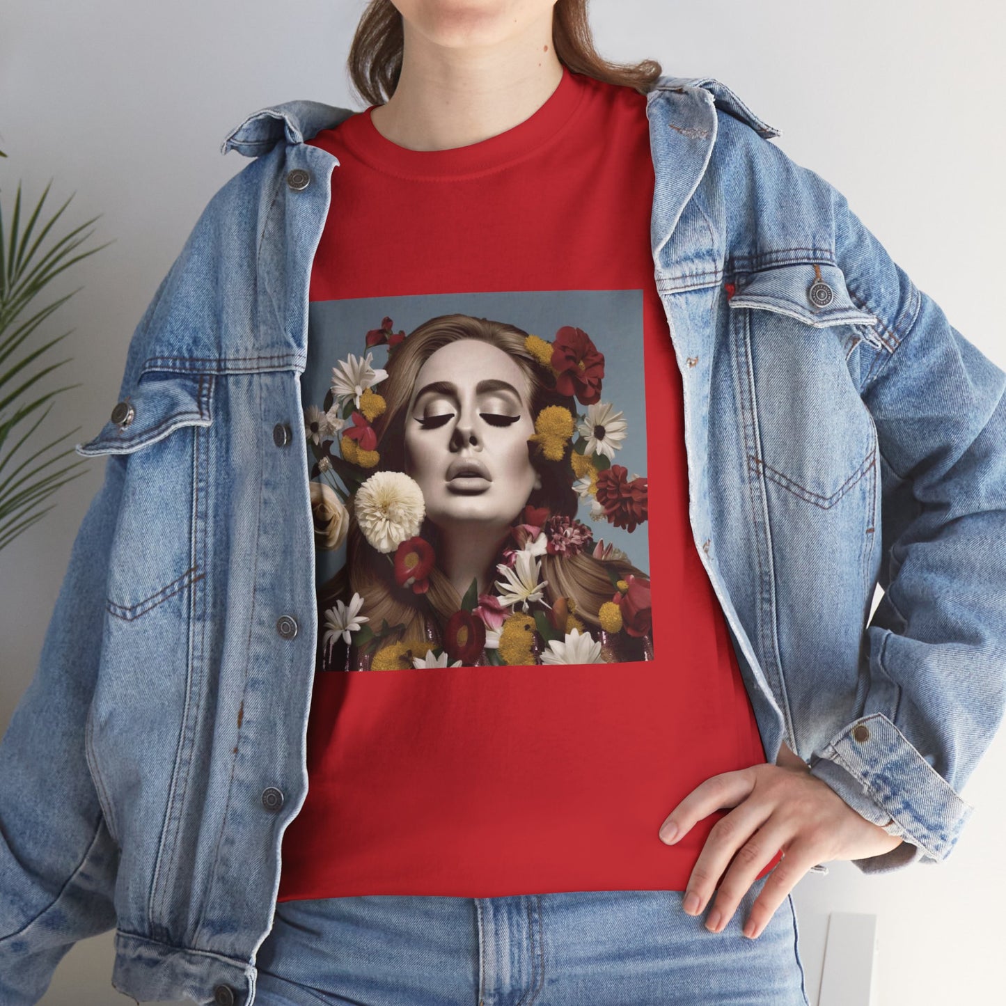 Adele T Shirt with Hearts