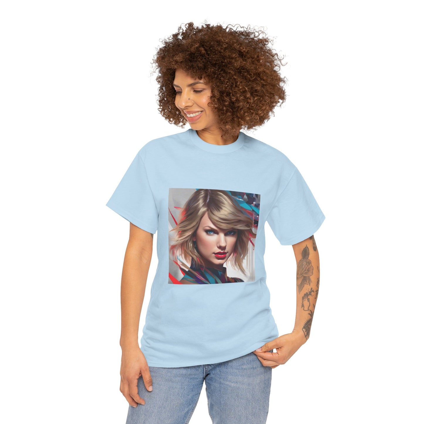 Taylor Swift T Shirt with Hearts