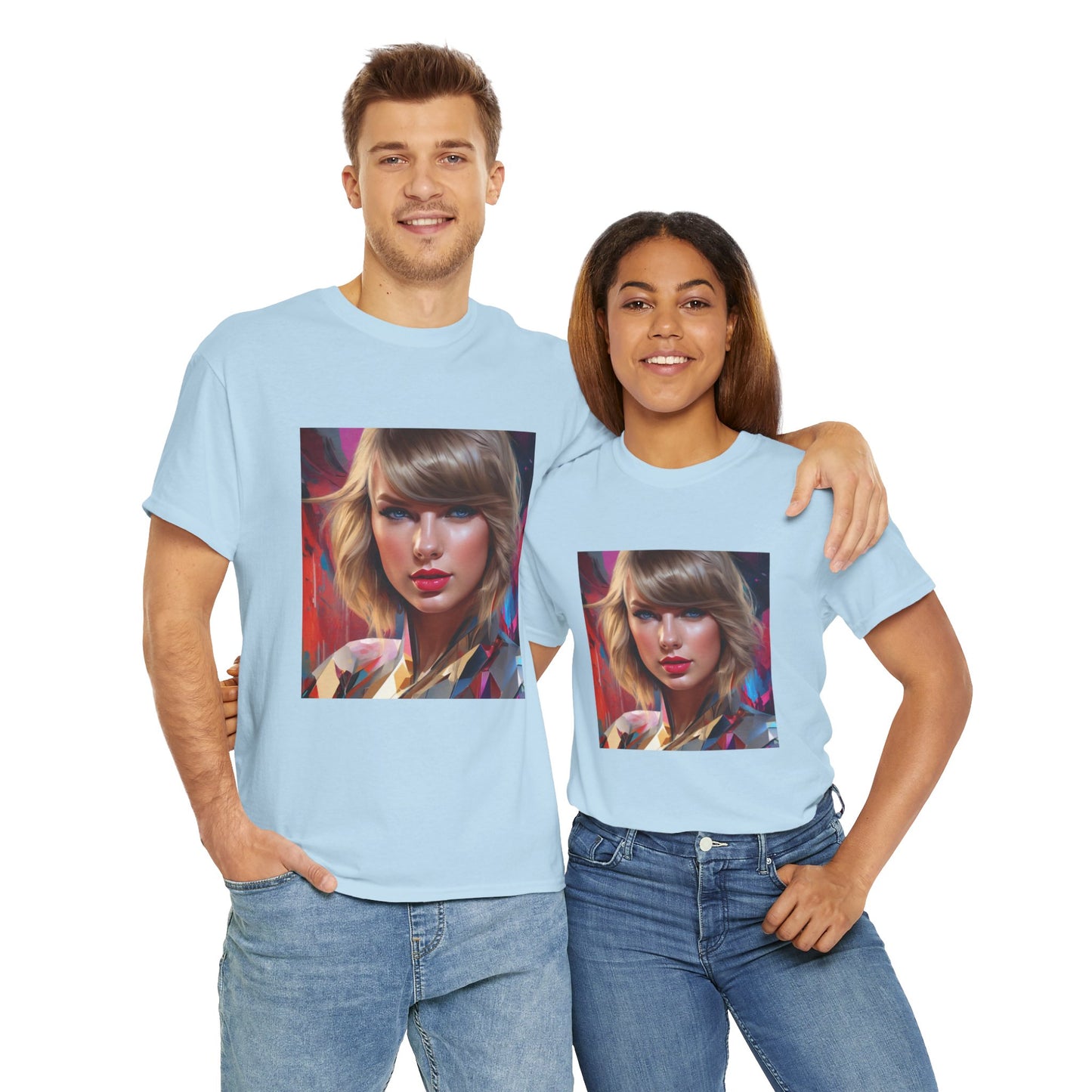 Taylor Swift T Shirt with Hearts