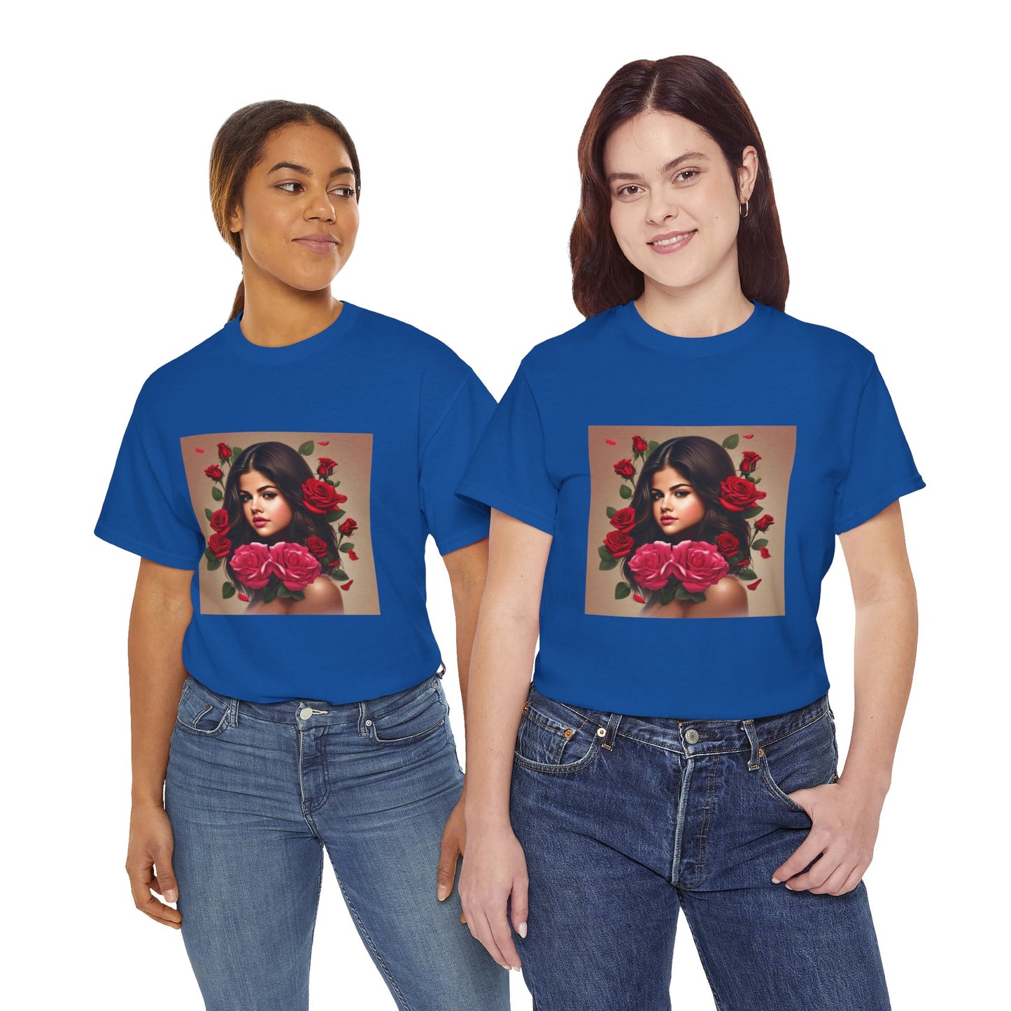 Selena Gomez T Shirt with Hearts