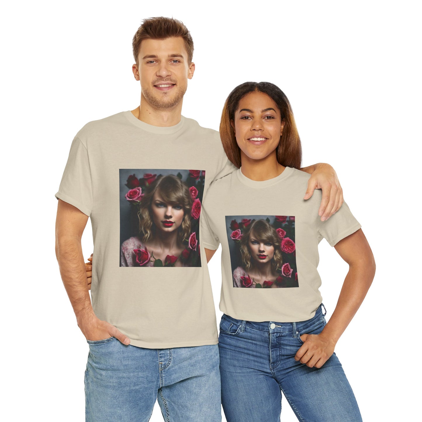 Taylor Swift T Shirt with Hearts