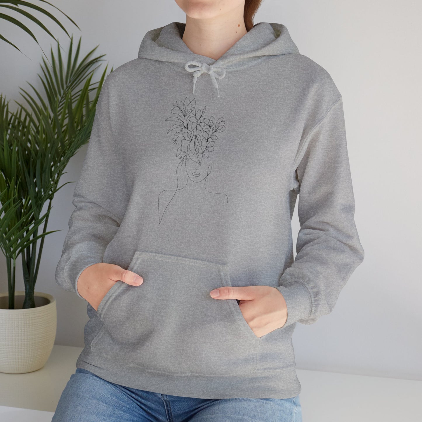 Women Artwork Unisex Heavy Blend™ Hooded Sweatshirt