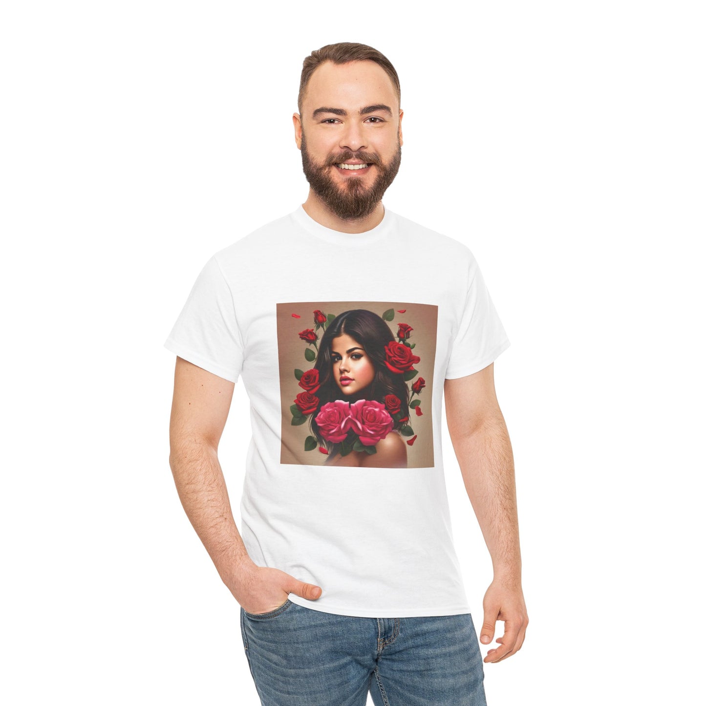Selena Gomez T Shirt with Hearts