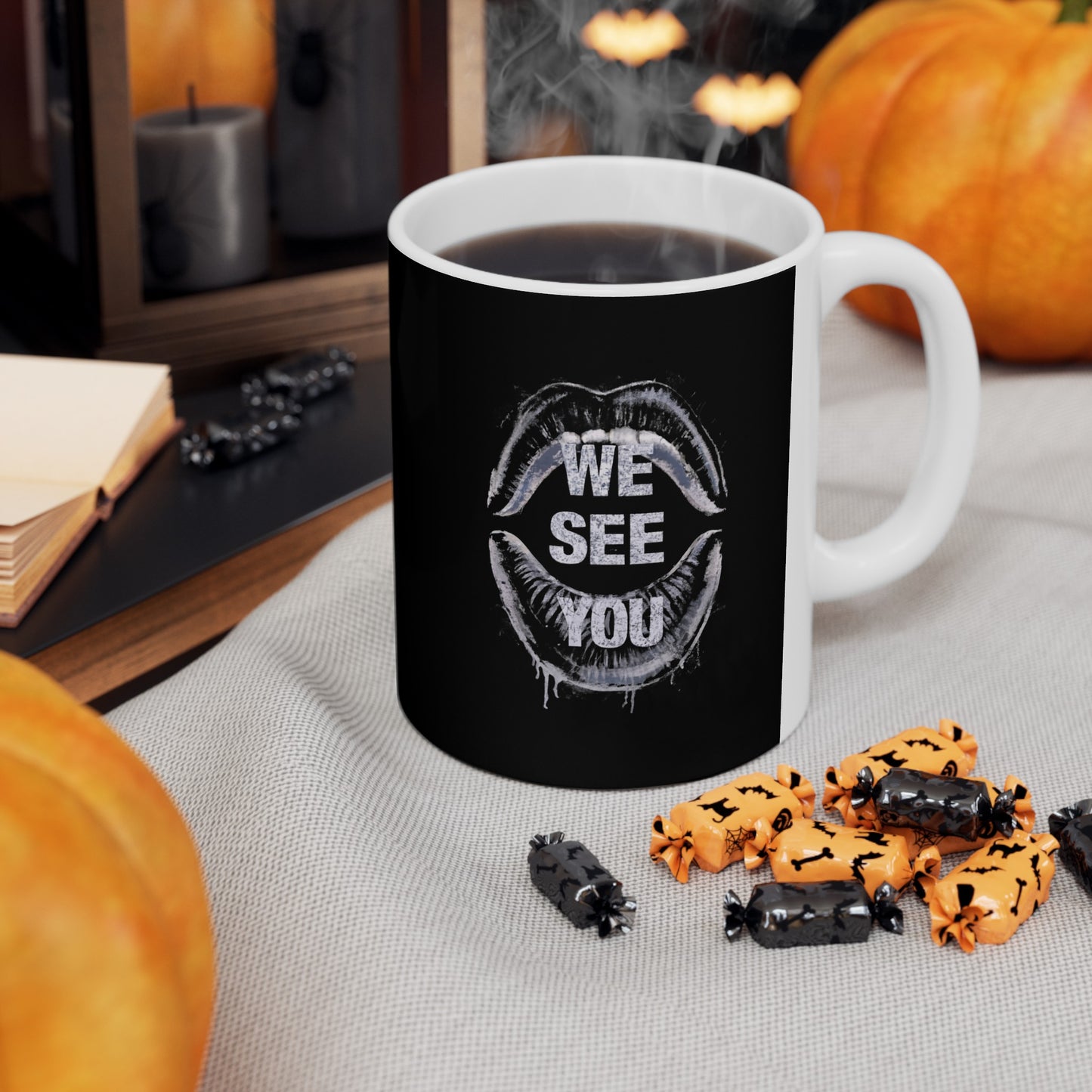 We See You Ceramic Mug, (11oz, 15oz)