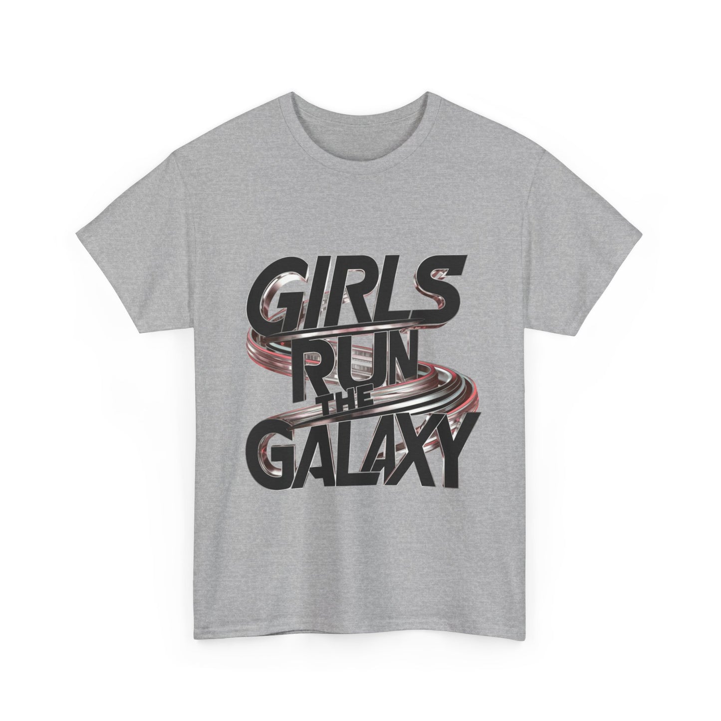 Girl Run The Galaxy T Shirt with Hearts