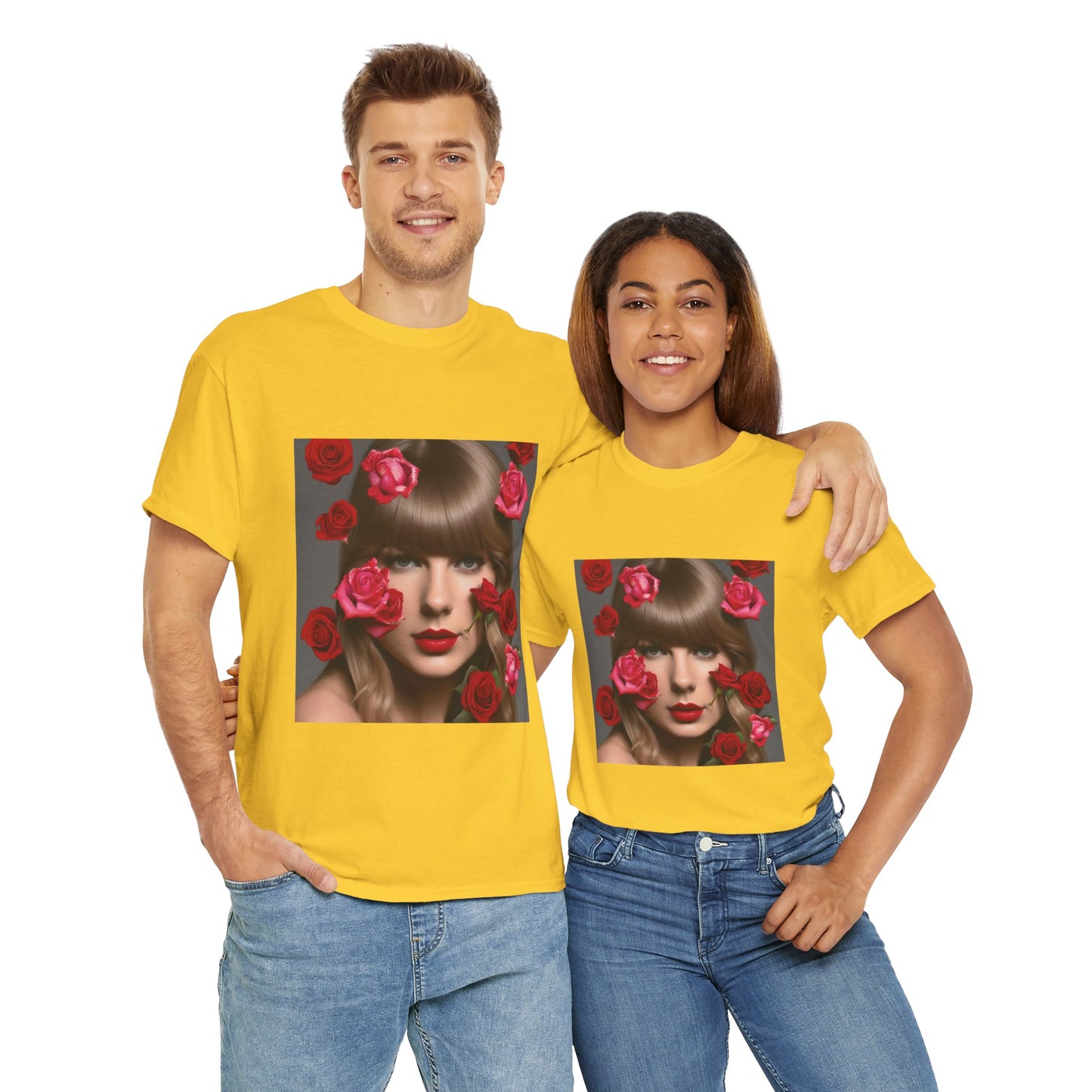 Taylor Swift T Shirt with Hearts